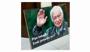 Meme Soeharto Enak Jamanku To