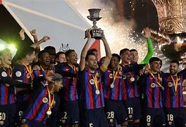 Piala Liga Spanyol Barcelona